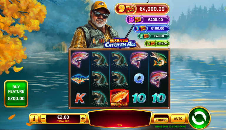 Rush Fever Catch'em All Online Video Slot