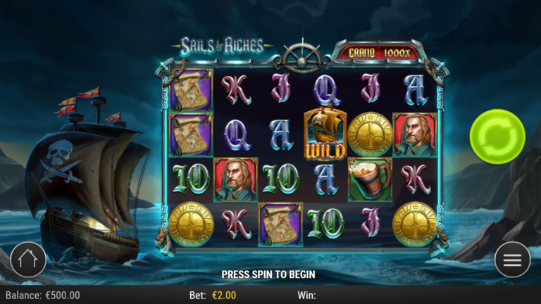 Sails of Riches slot screenshot