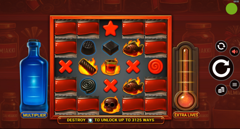 Salty Showdown Online Video Slot gameplay screenshot