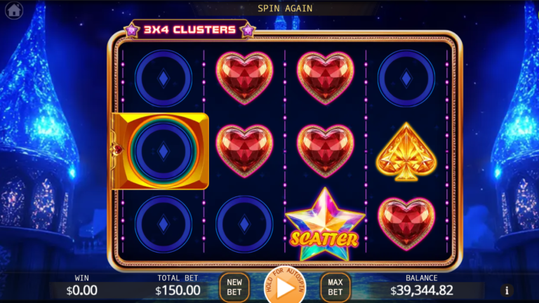 Shining Gems Flowin Online Video Slot screenshot