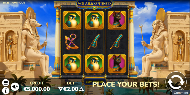 Solar Sentinels slot screenshot