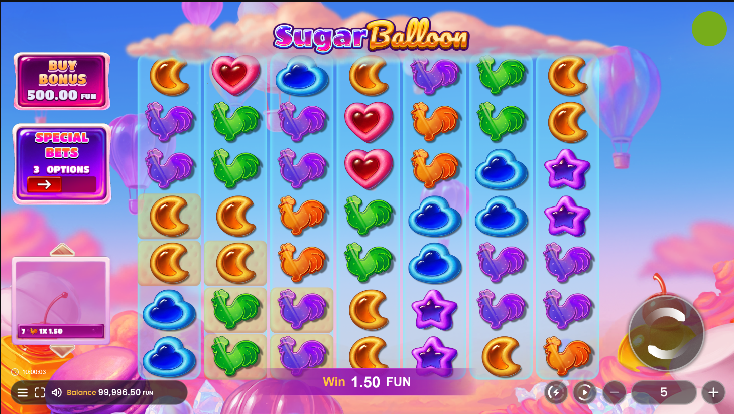 Sugar Balloon Online Video Slot