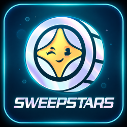 SweepStars casino square logo