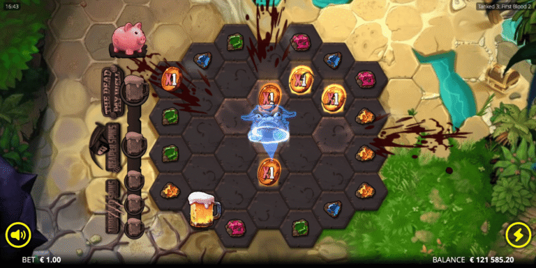 Tanked 3 First Blood 2 Online Video Slot gameplay screenshot