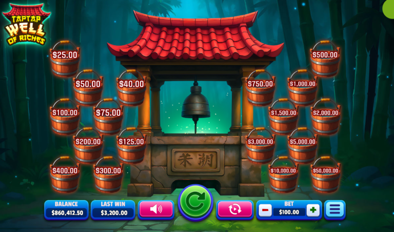Tap Tap Well of Riches PureRNG gameplay screenshot