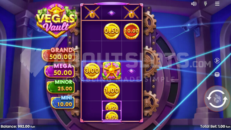 Vegas Vault Online Video Slot