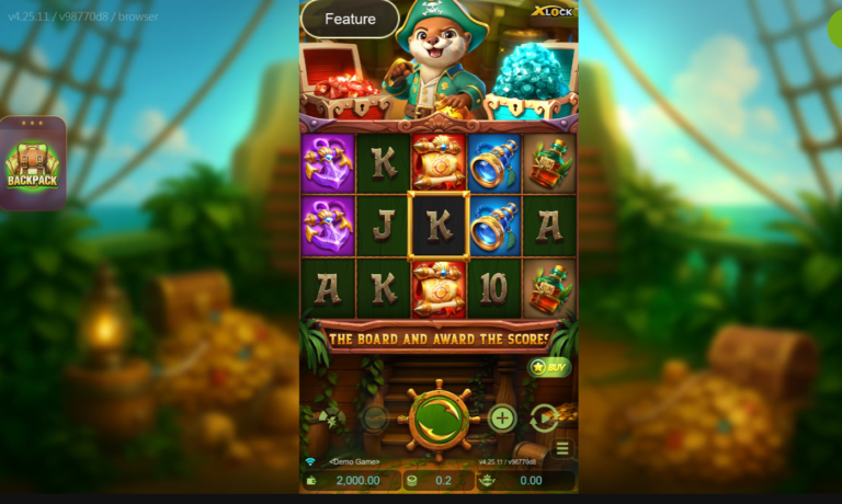 Voyage of Blast Raider X-Lock slot gameplay screenshot