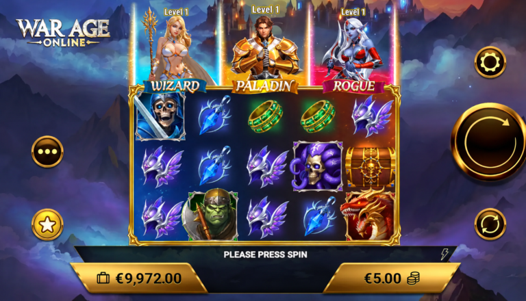 WarAge Online Online Video Slot