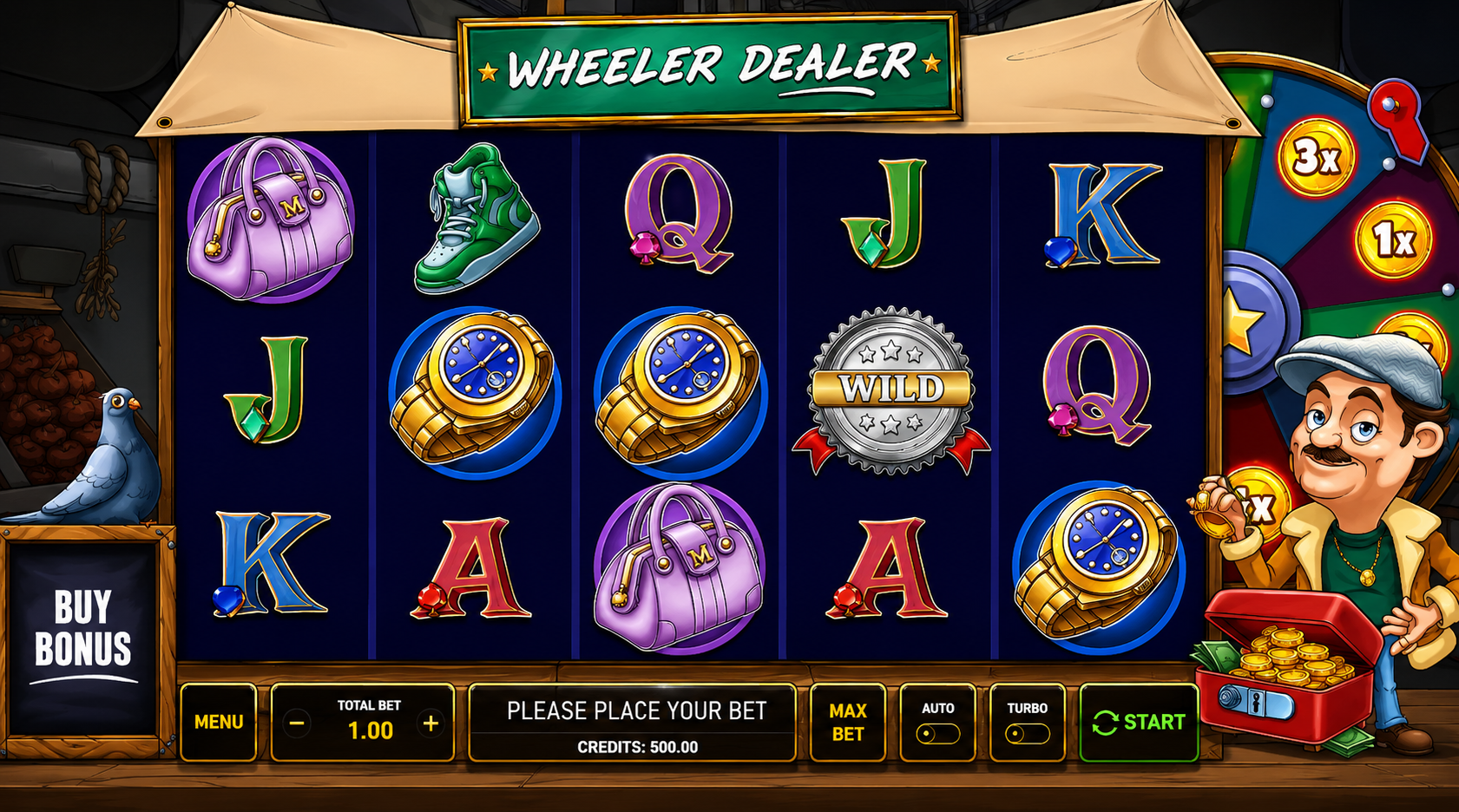 Wheeler Dealer Online Video Slot