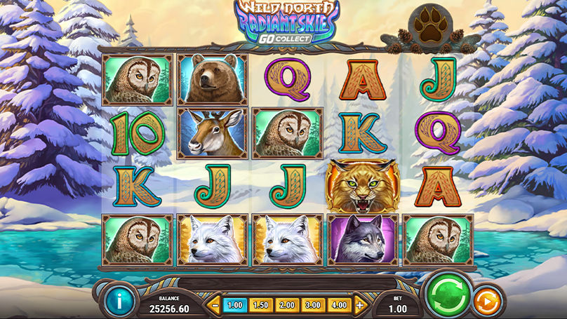 Wild North Radiant Skies GO Collect Online Video Slot