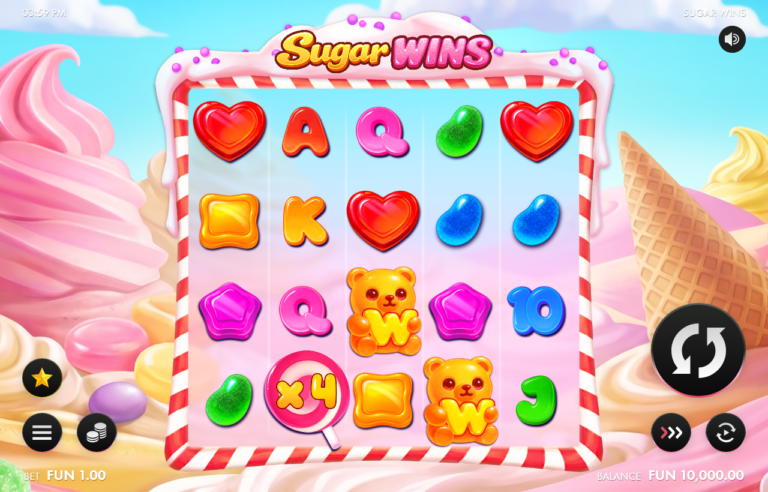 Sugar Wins slot screenshot