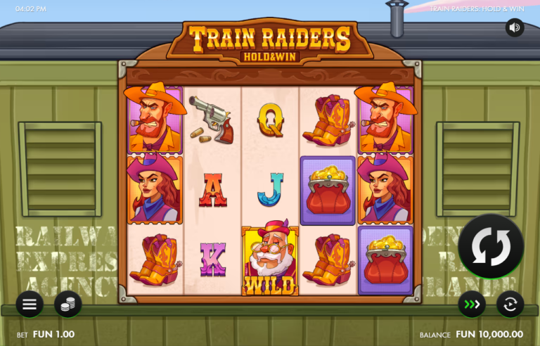 Train Raiders: Hold & Win slot screenshot