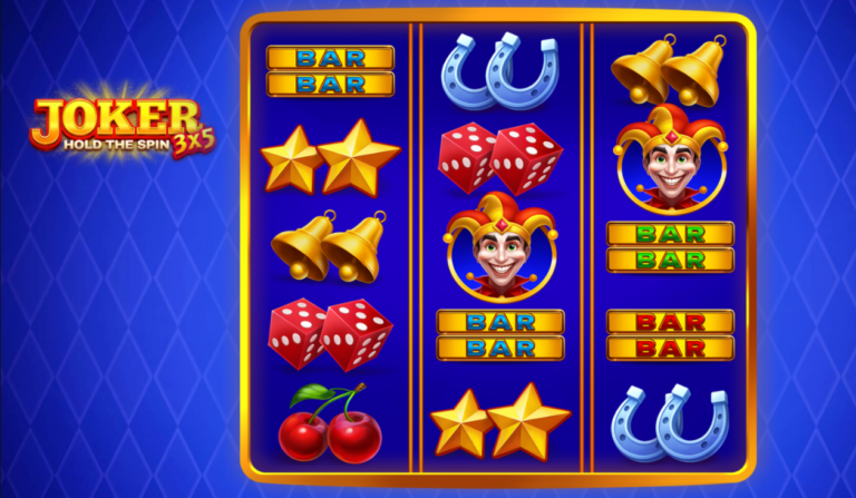3x5 Joker: Hold The Spin slot gameplay screenshot