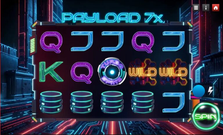 Payload 7x slot gameplay screenshot