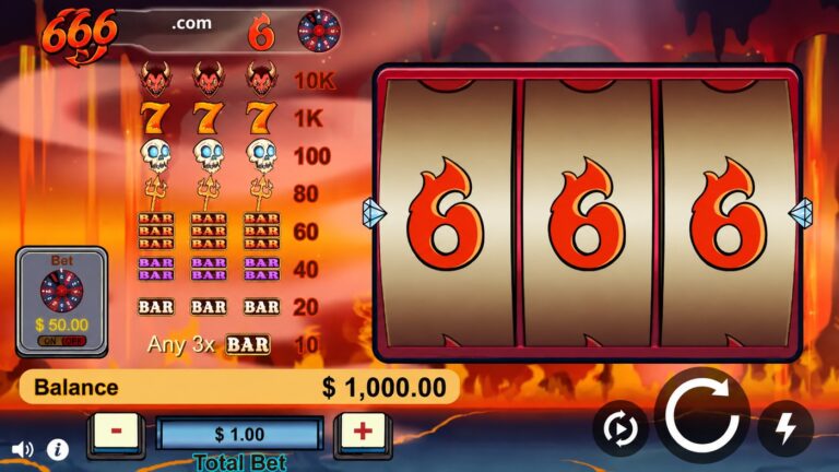 666 Bonanza slot gameplay screenshot