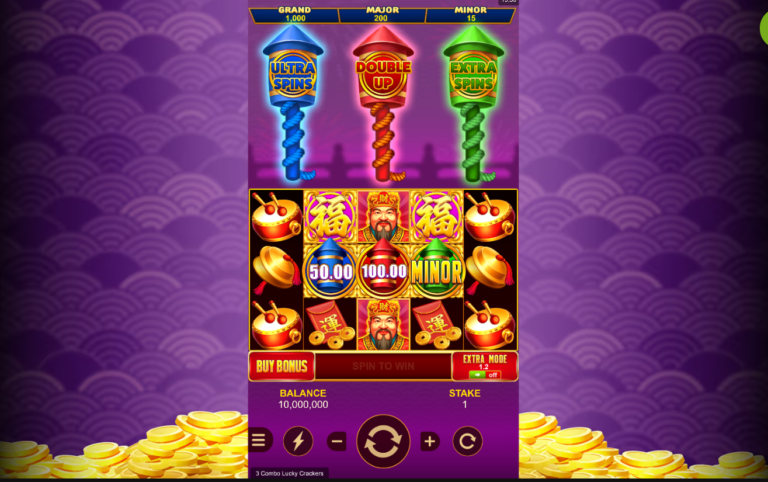3 Combo Lucky Crackers gameplay screenshot