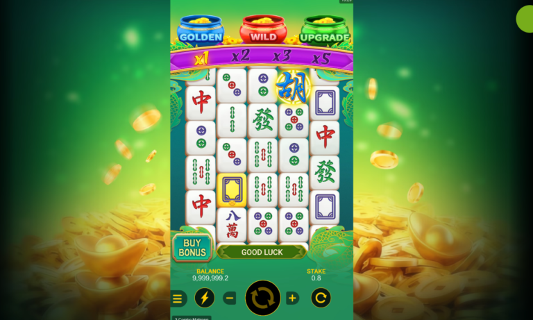 3 Combo Mahjong slot gameplay screenshot