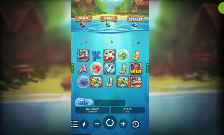 3 Combo Mega Bass slot gameplay screenshot