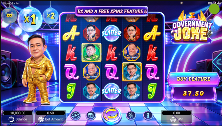 Government Joke slot screenshot
