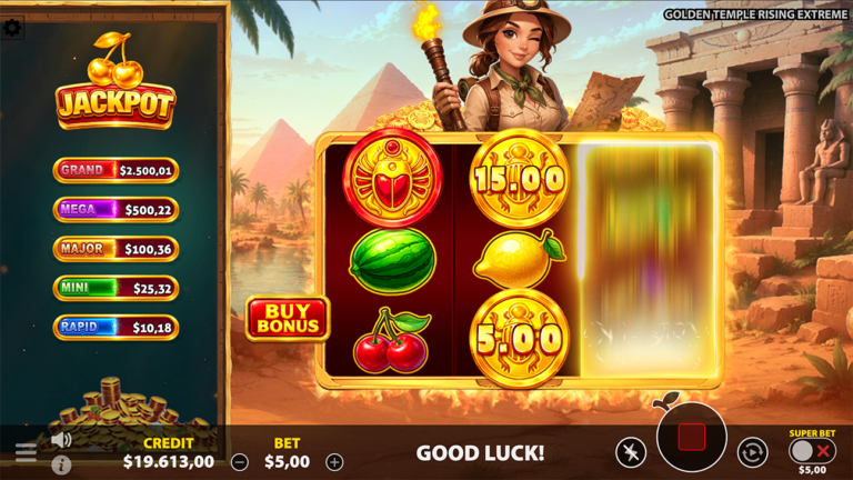 Golden Temple slot screenshot