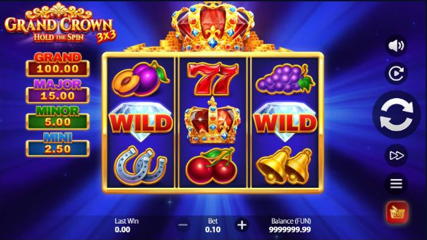 3×3 Grand Crown slot screenshot