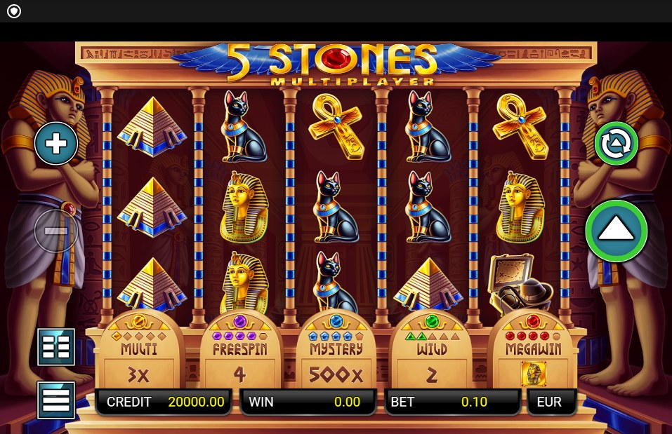 5 Stones Multiplayer slot gameplay