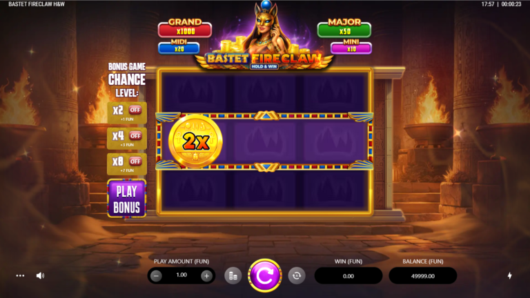 Bastet FireClaw full landscape gameplay screen