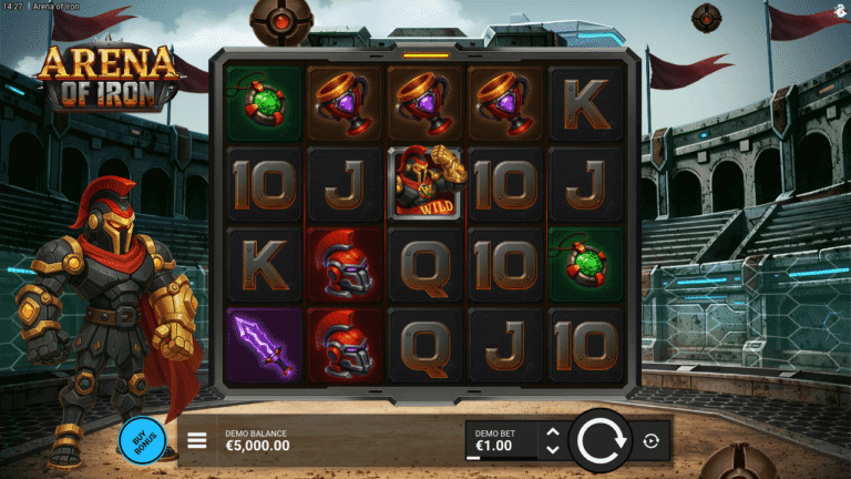 Arena of Iron slot screenshot
