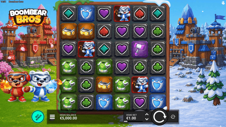 Boombear Bros slot screenshot