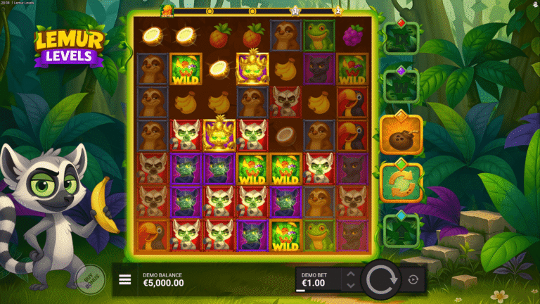 Lemur Levels slot screenshot