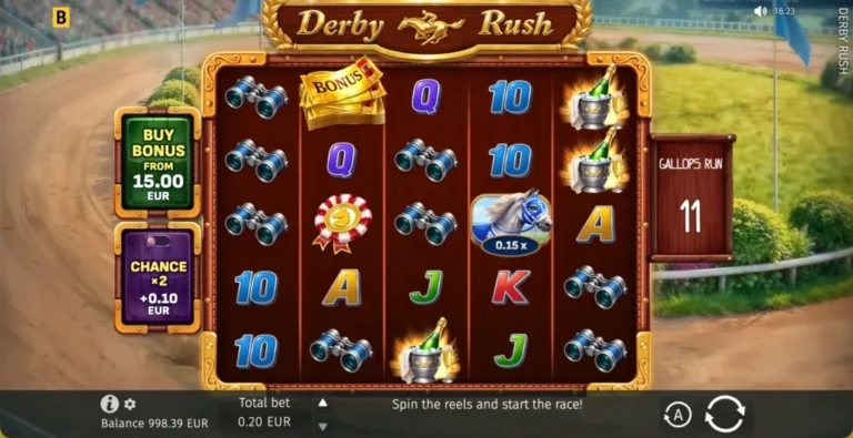 Derby Rush slot screenshot