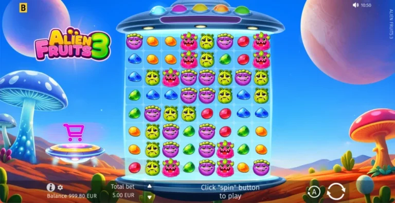 Alien Fruits 3 slot screenshot