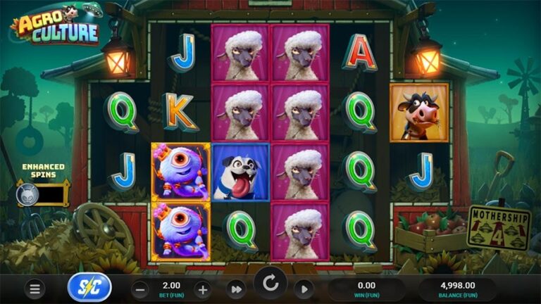 AgroCulture slot gameplay screenshot
