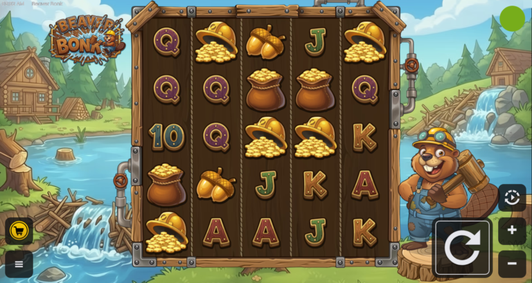 Beaver Bonk slot gameplay screenshot