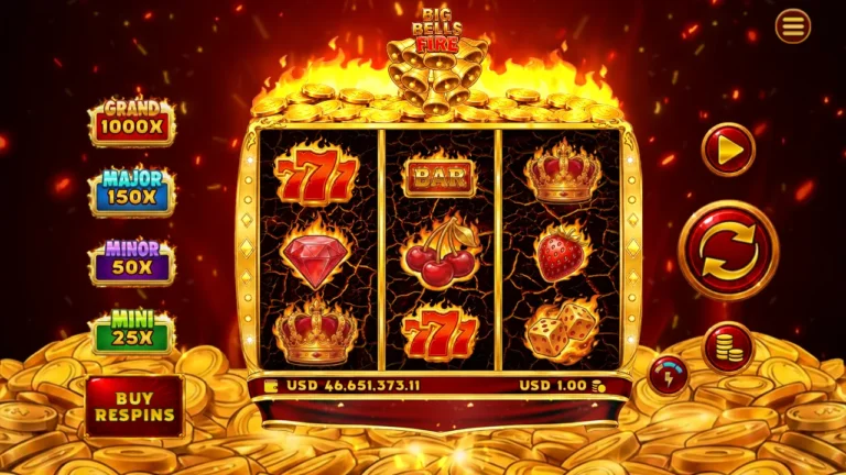 Big Bells Fire slot screenshot