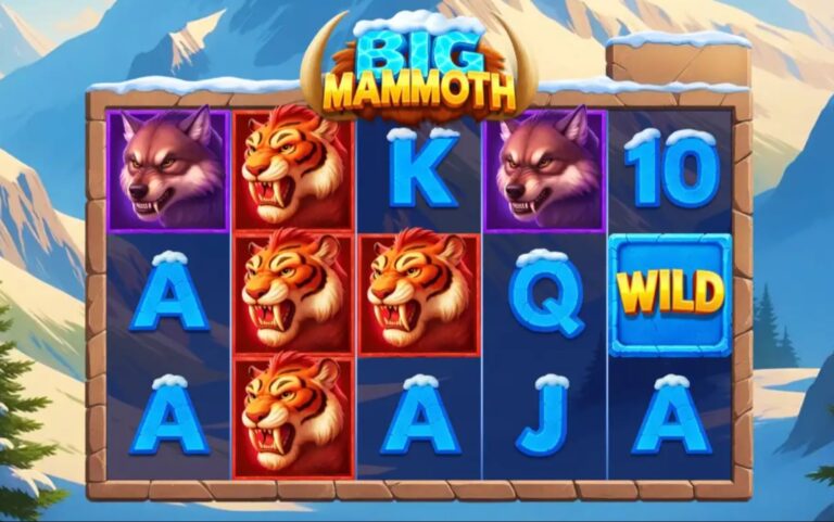 Big Mammoth slot gameplay screenshot