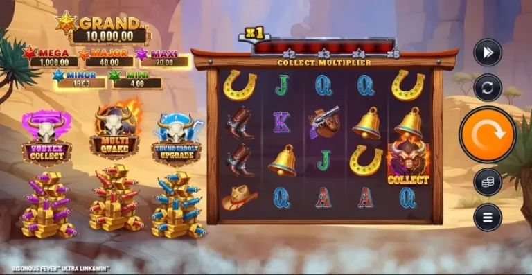 Bisonous Fever Ultra Link&Win slot screenshot