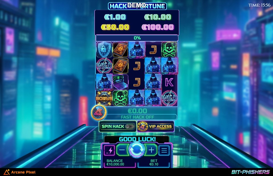 Bit-Phishers slot gameplay
