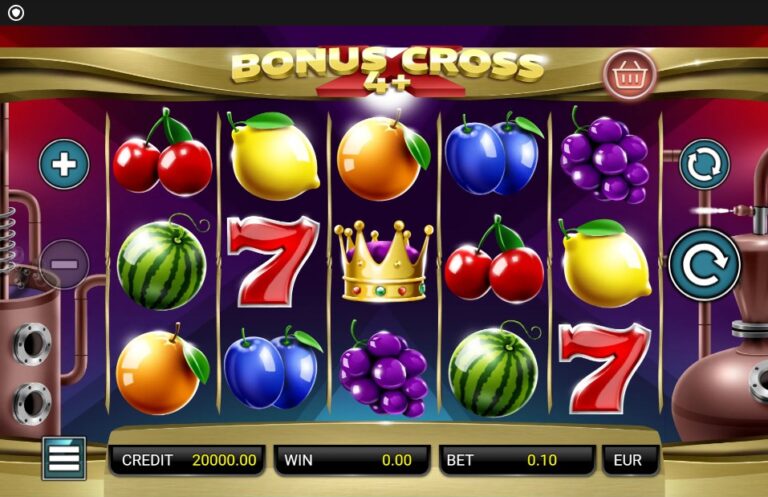 Bonus Cross4+ slot gameplay