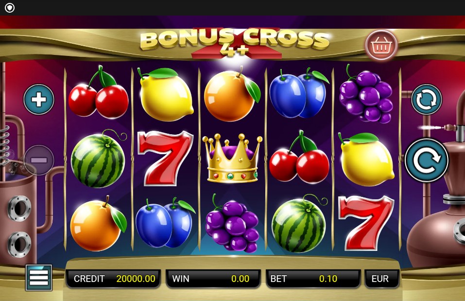 Bonus Cross4+ slot gameplay