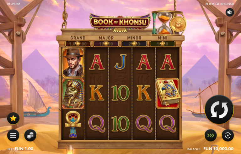 Book of Khonsu slot screenshot