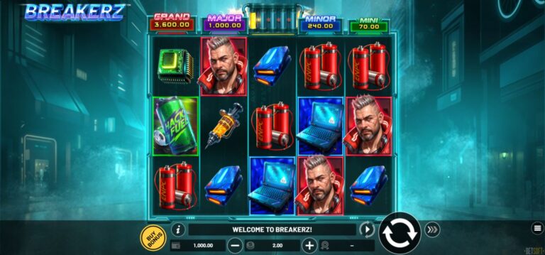 Breakerz slot screenshot