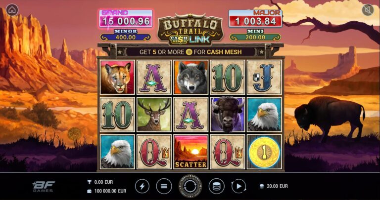 Buffalo Trail Cash Mesh Link full gameplay