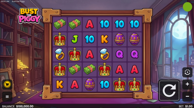 Bust The Piggy slot gameplay screenshot