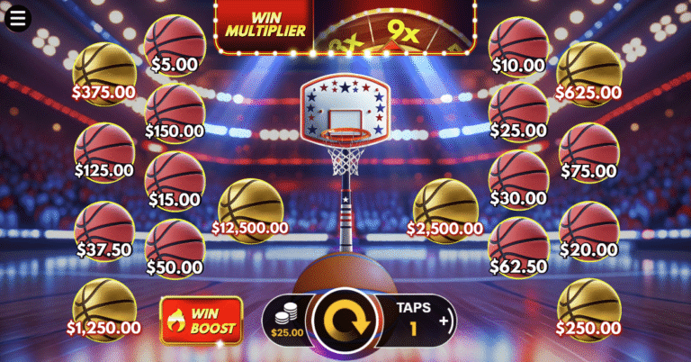 Cash Court Tap n Cash slot gameplay screenshot