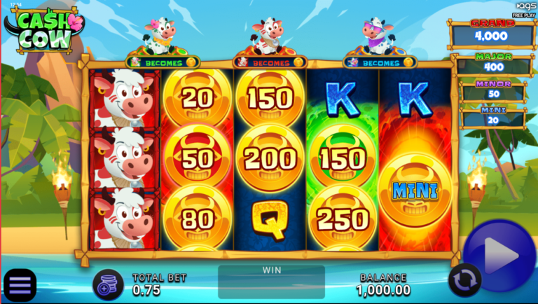 Cash Cow slot screenshot