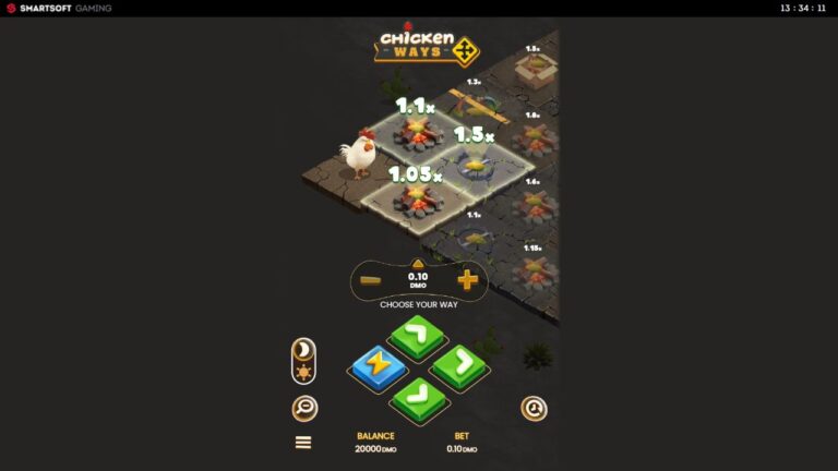 Chicken Ways slot gameplay screenshot
