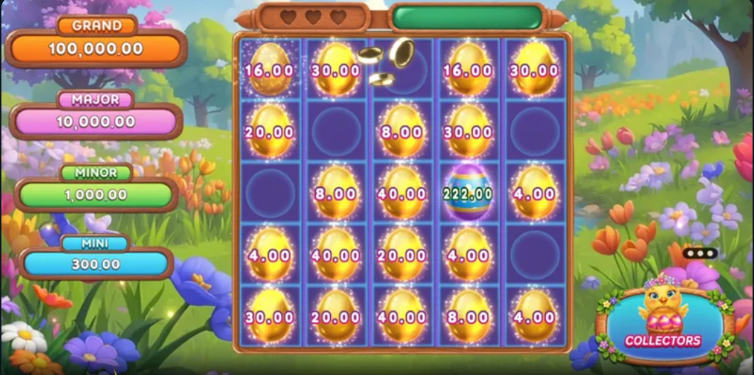 Cluckin' Sweet Feast slot gameplay screenshot