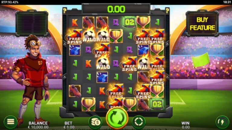 Cluster Cup slot screenshot