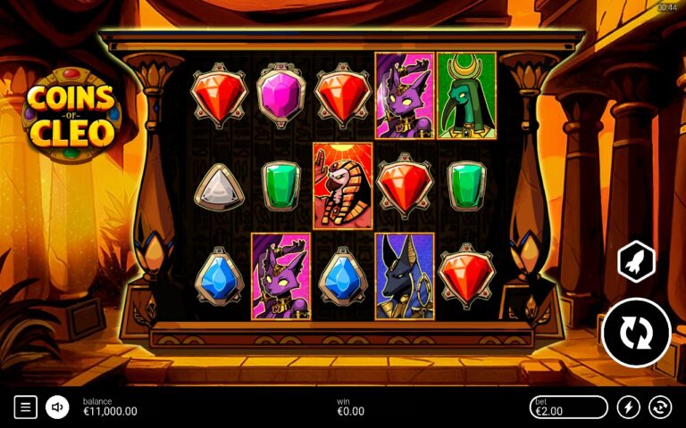 Coins of Cleo slot screenshot